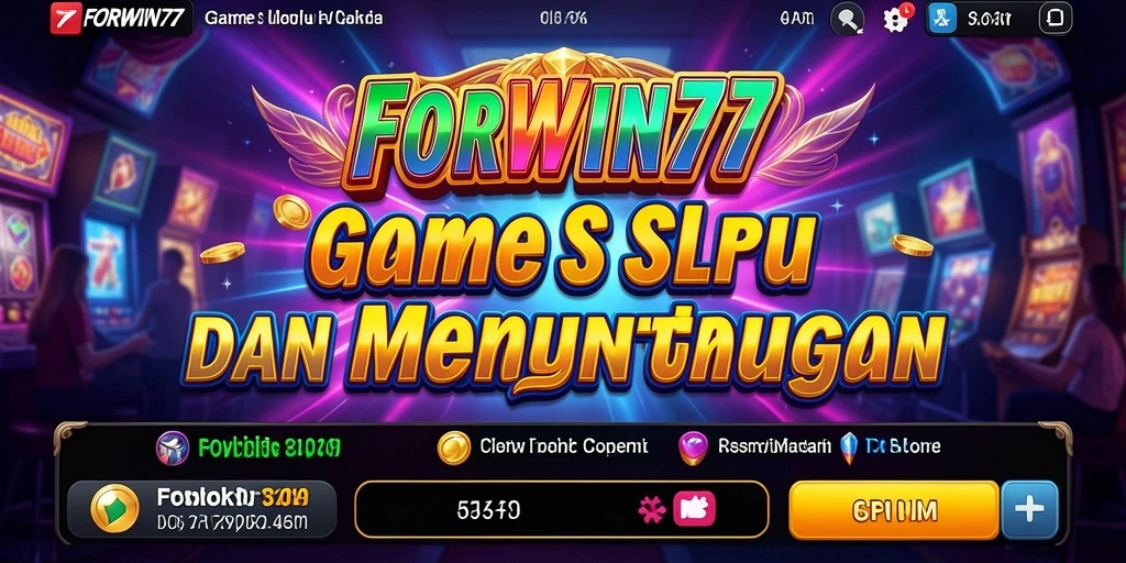Screenshot gameplay FORWIN77 menampilkan keseruan permainan Slot.