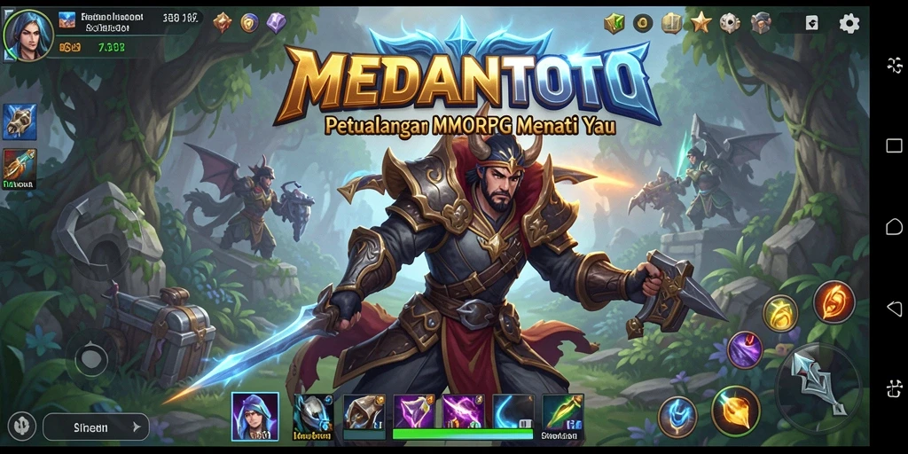 Gameplay seru di MEDANTOTO dengan pertarungan epik.