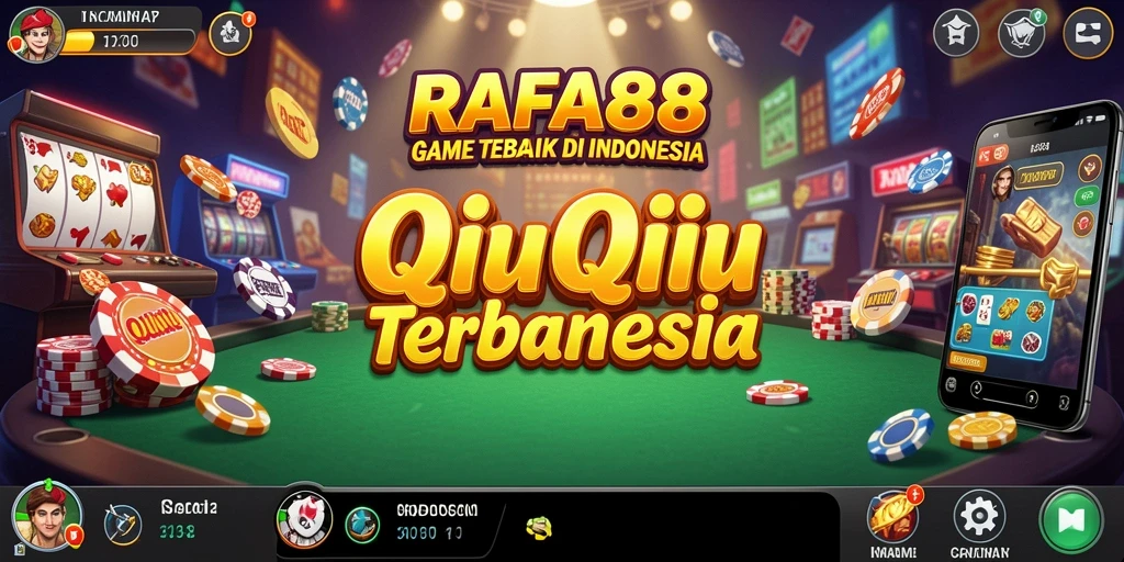 Tampilan gameplay QiuQiu yang menegangkan dan seru.